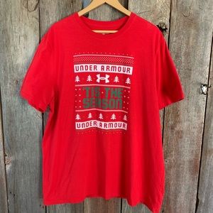 under armor christmas shirt